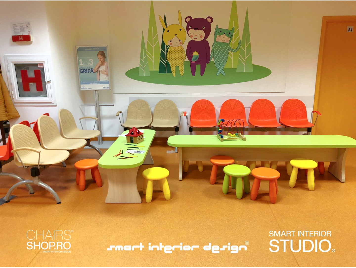 Amenajare clinica Mecivover Victoriei