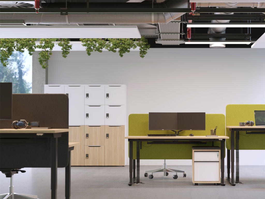 Birouri reglabile pe inaltime SIT STAND EASY