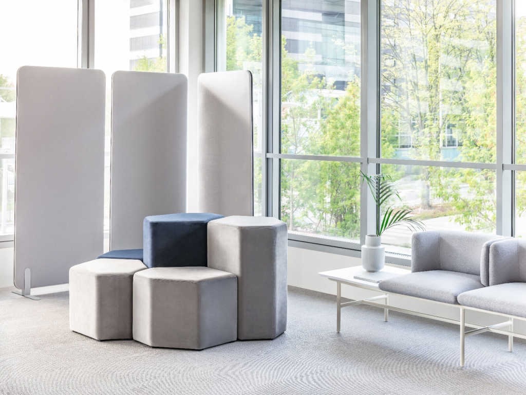 Panouri acustice free standing