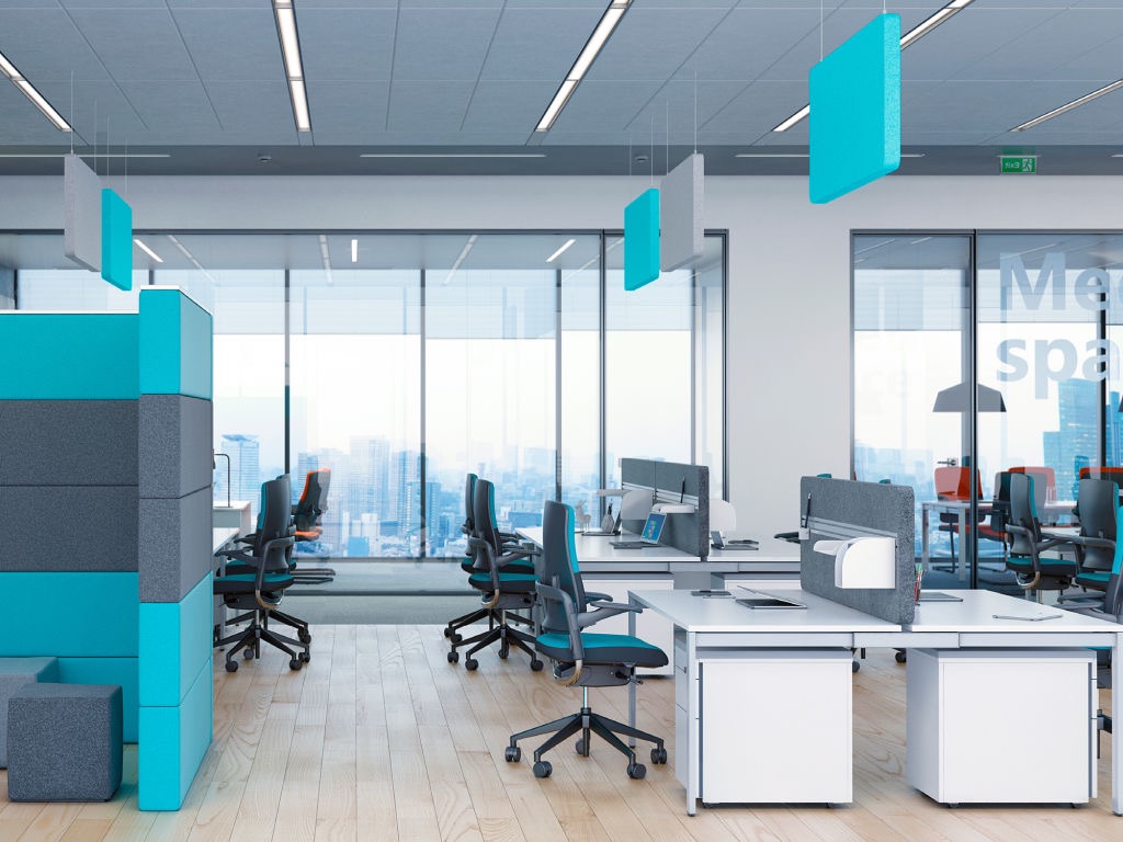 Panouri acustie suspendate SILEO