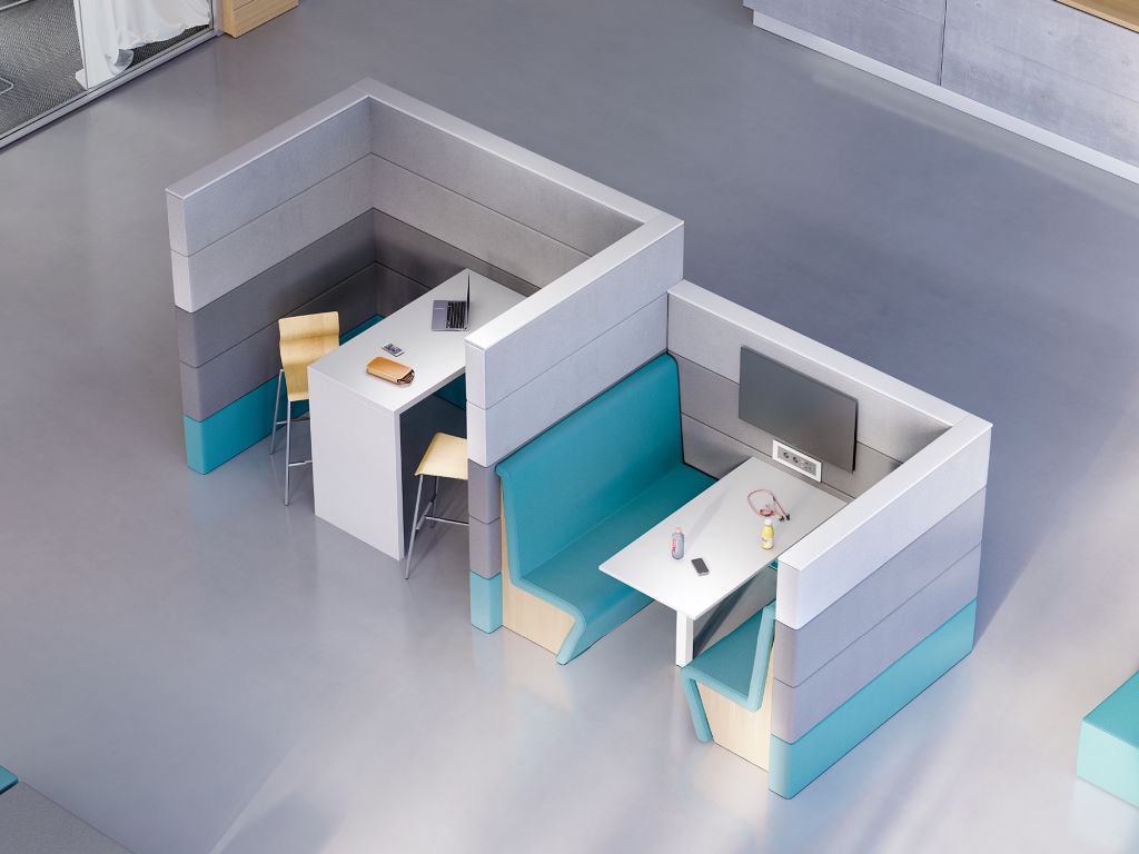 Cabina acustica deschisa SAND