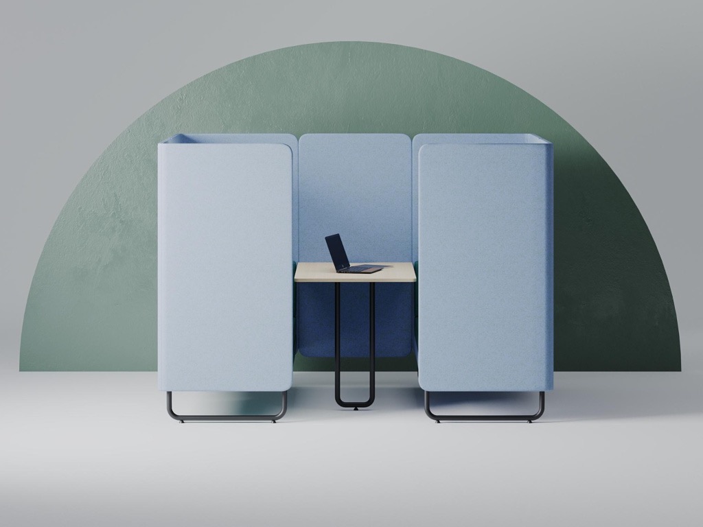 Cabina acustica deschisa PLAY&WORK