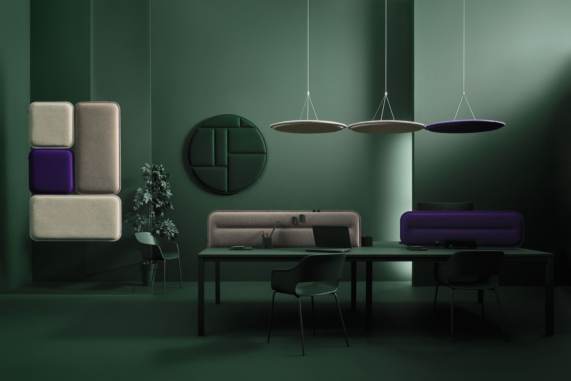 Panouri fonoabsorbante JASPER GLASS