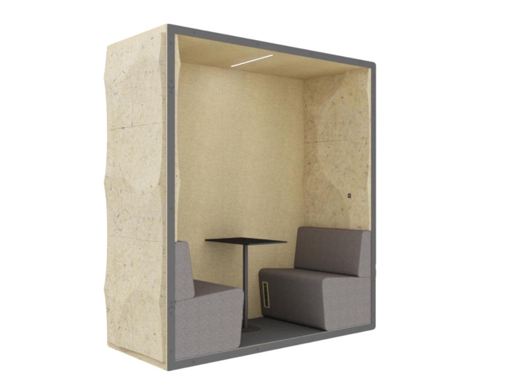 Cabina acustica deschisa ELLIPSE