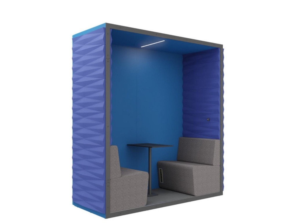 Cabina acustica deschisa DIAMOND