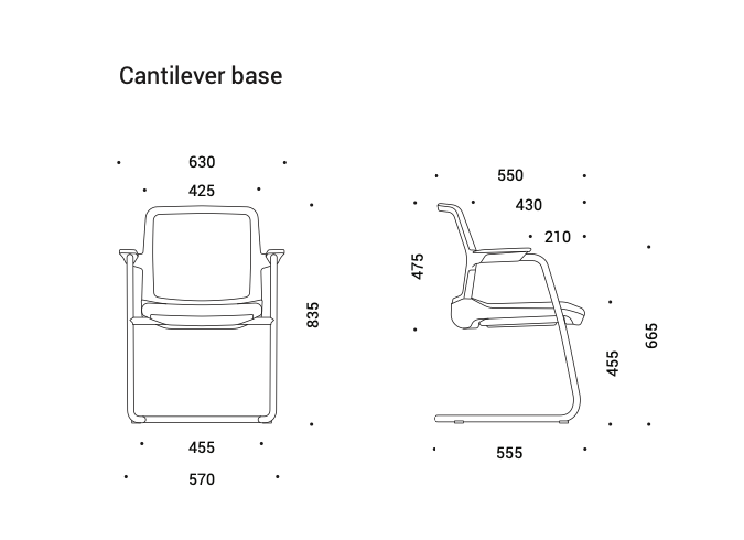 Scaun de conferinta Wind Black Cantilever - DIMENSIUNI.png
