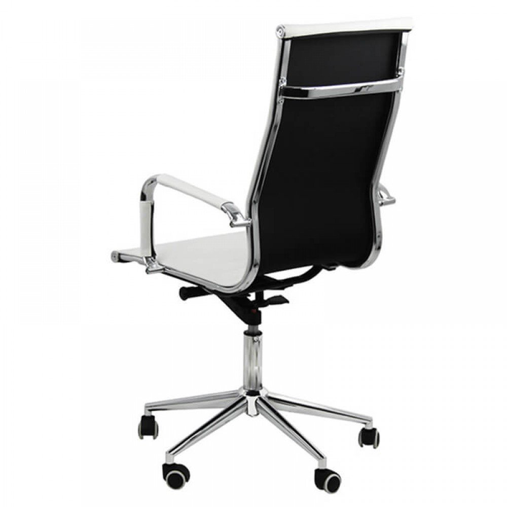 Scaun directorial OFF 802 Alb 2.webp