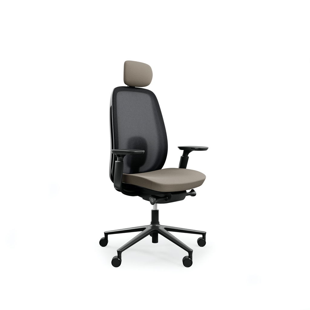 Scaun de birou ergonomic Pace 151SFL Black - 4.webp