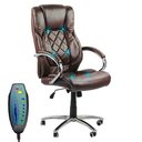 Scaun directorial cu masaj OFF 933 maro - 1.webp