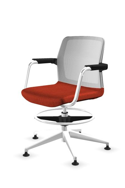 Scaun de Birou Wind Low White Mesh - 16.jpg