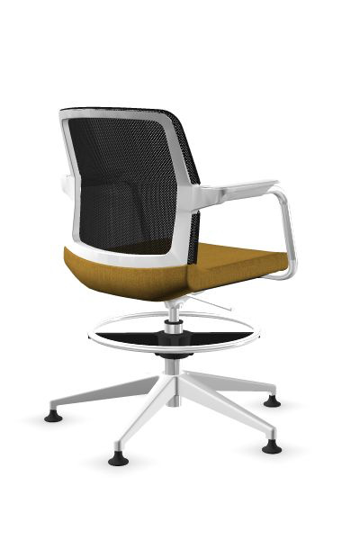 Scaun de Birou Wind Low White Mesh - 3.jpg