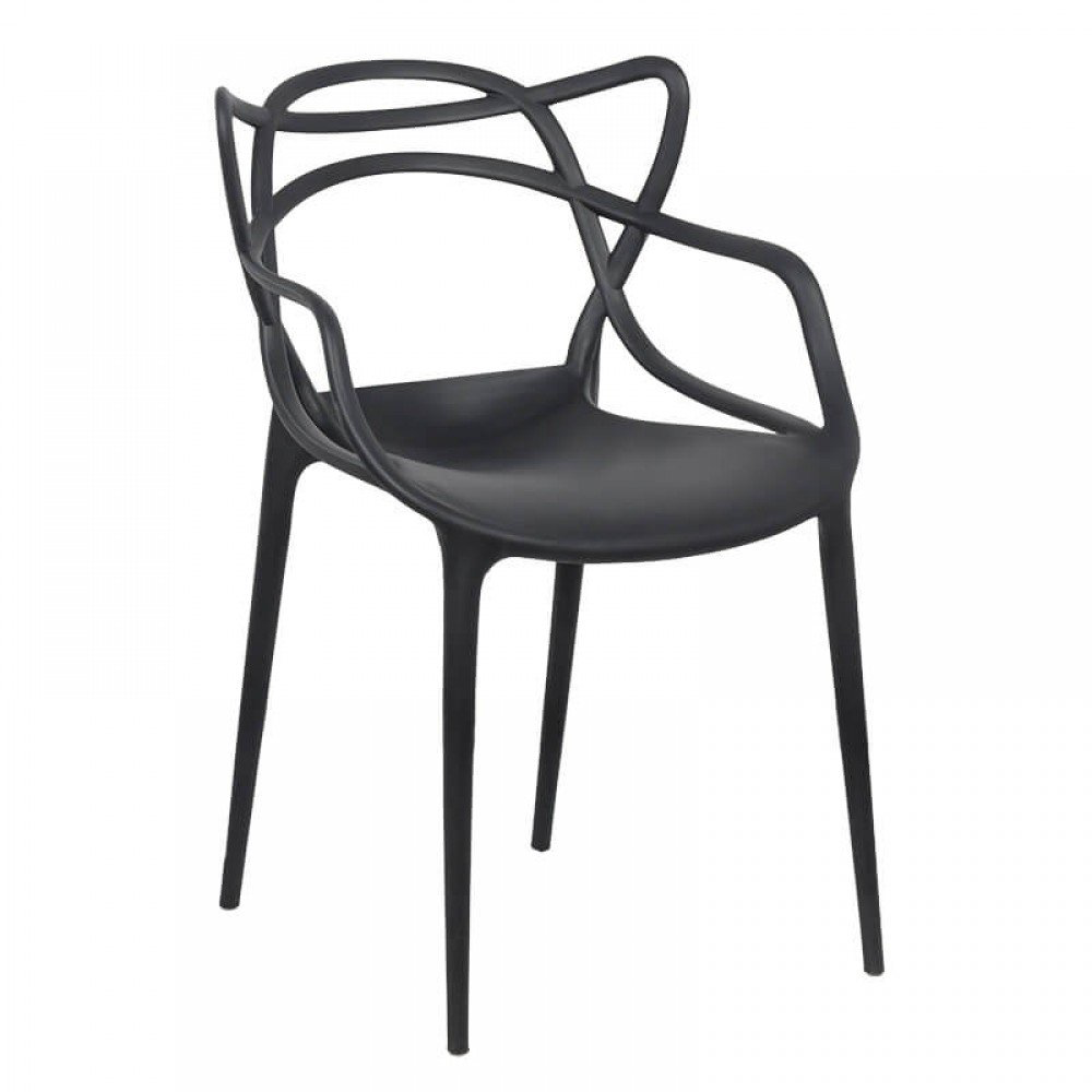 Scaun din plastic HRC 599 Negru - 1.webp