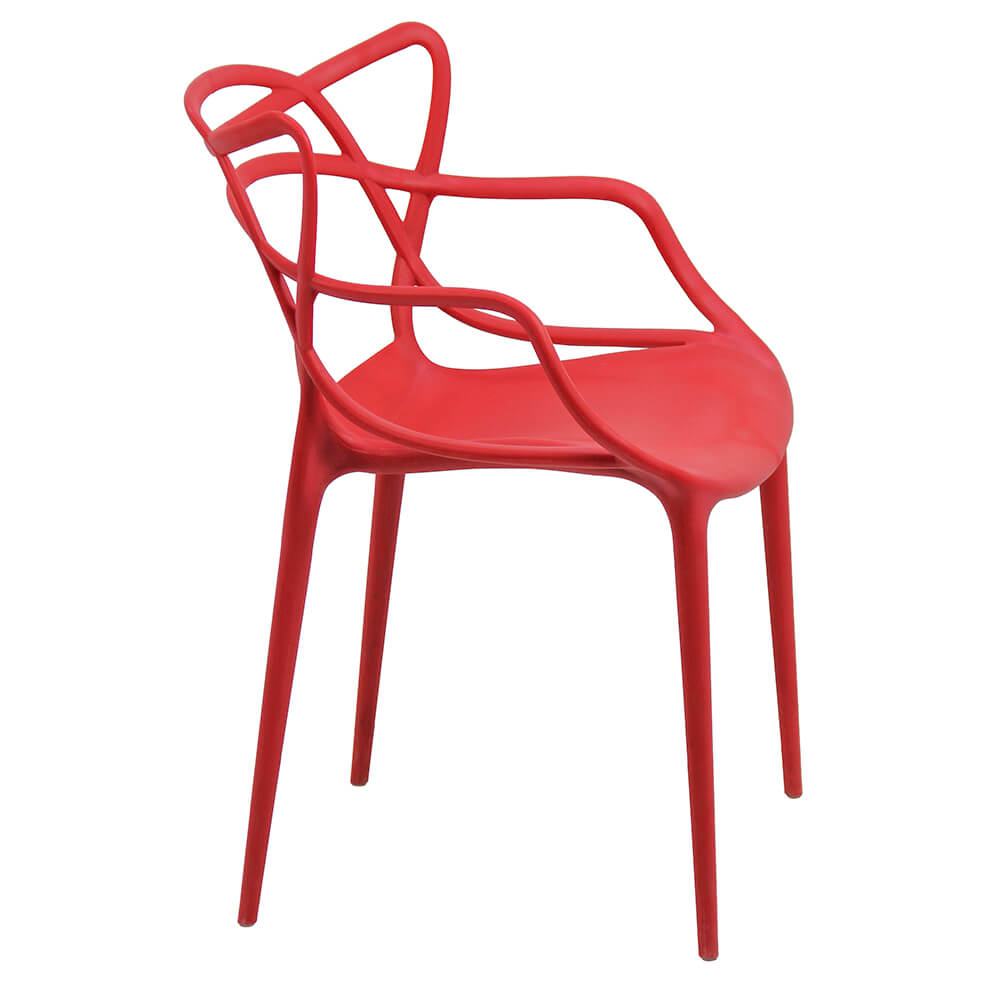 Scaun din plastic HRC 599 Rosu - 1.webp