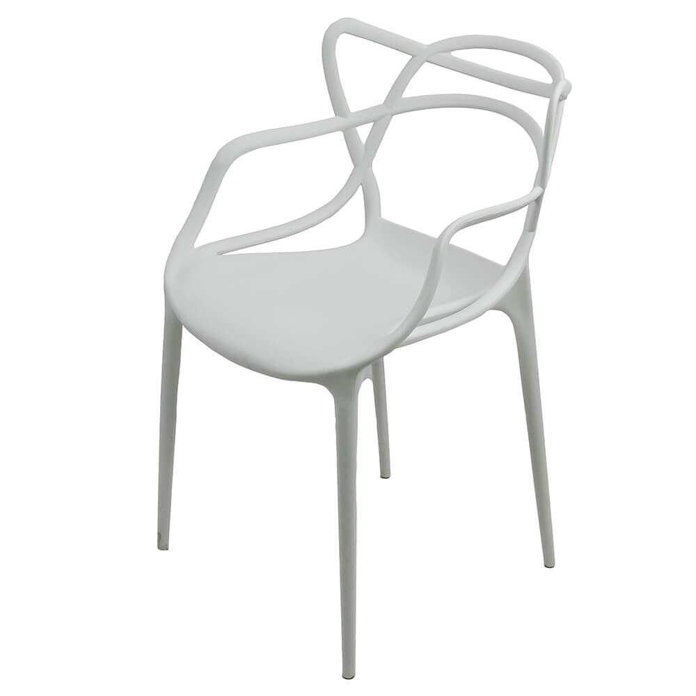 Scaun din plastic HRC 599 Alb - 2.webp