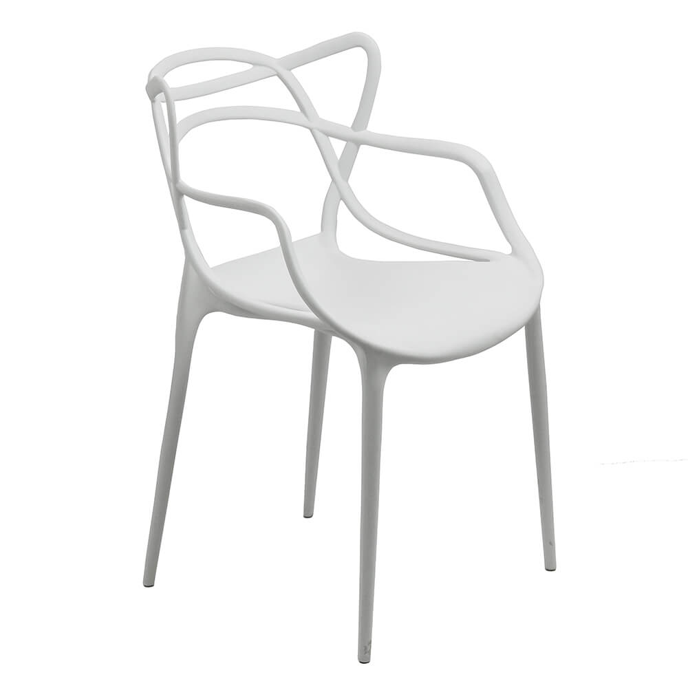 Scaun din plastic HRC 599 Alb - 1.webp
