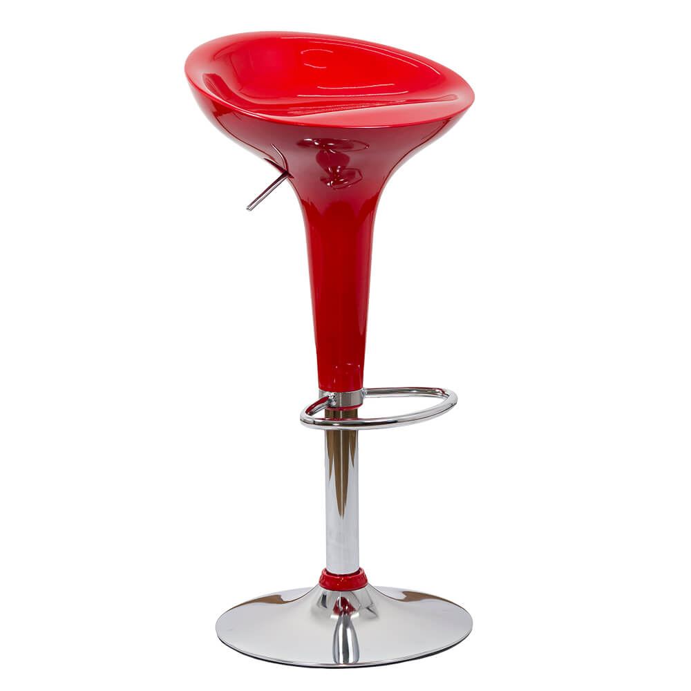Scaun de bar ABS 101 Rosu - 1.webp