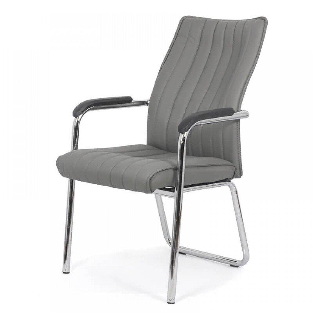 Scaun vizitator HRC 614 Gri - 3.webp