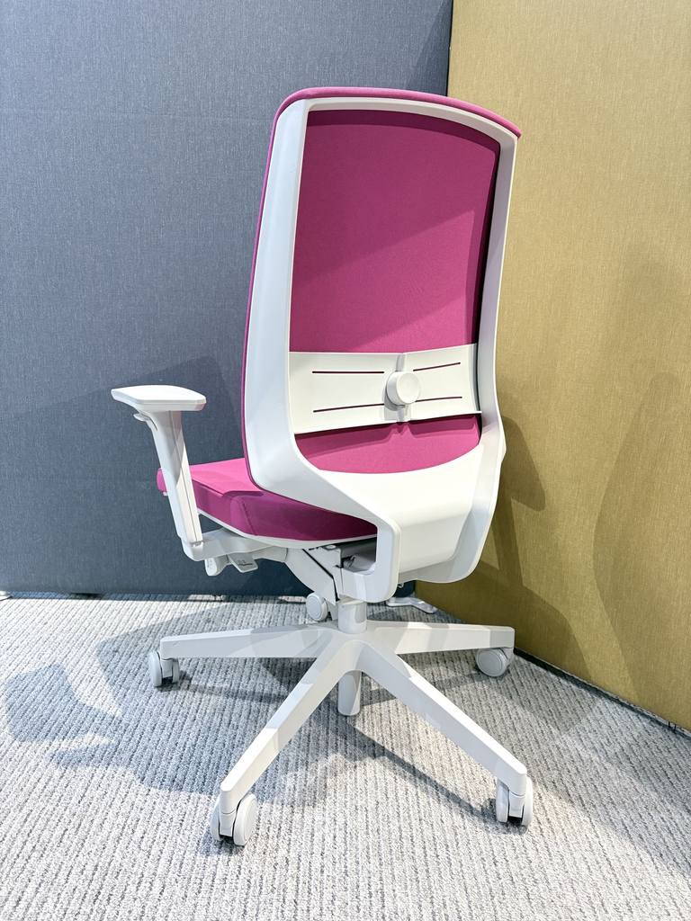 Scaun Birou LightUp Magenta  - 4.webp