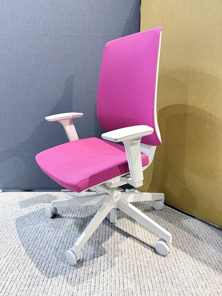 Scaun Birou LightUp Magenta  - 2.webp