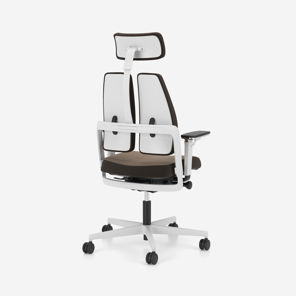 Scaun de Birou XILIUM Swivel Duo-Back UPH:P White - 3.webp
