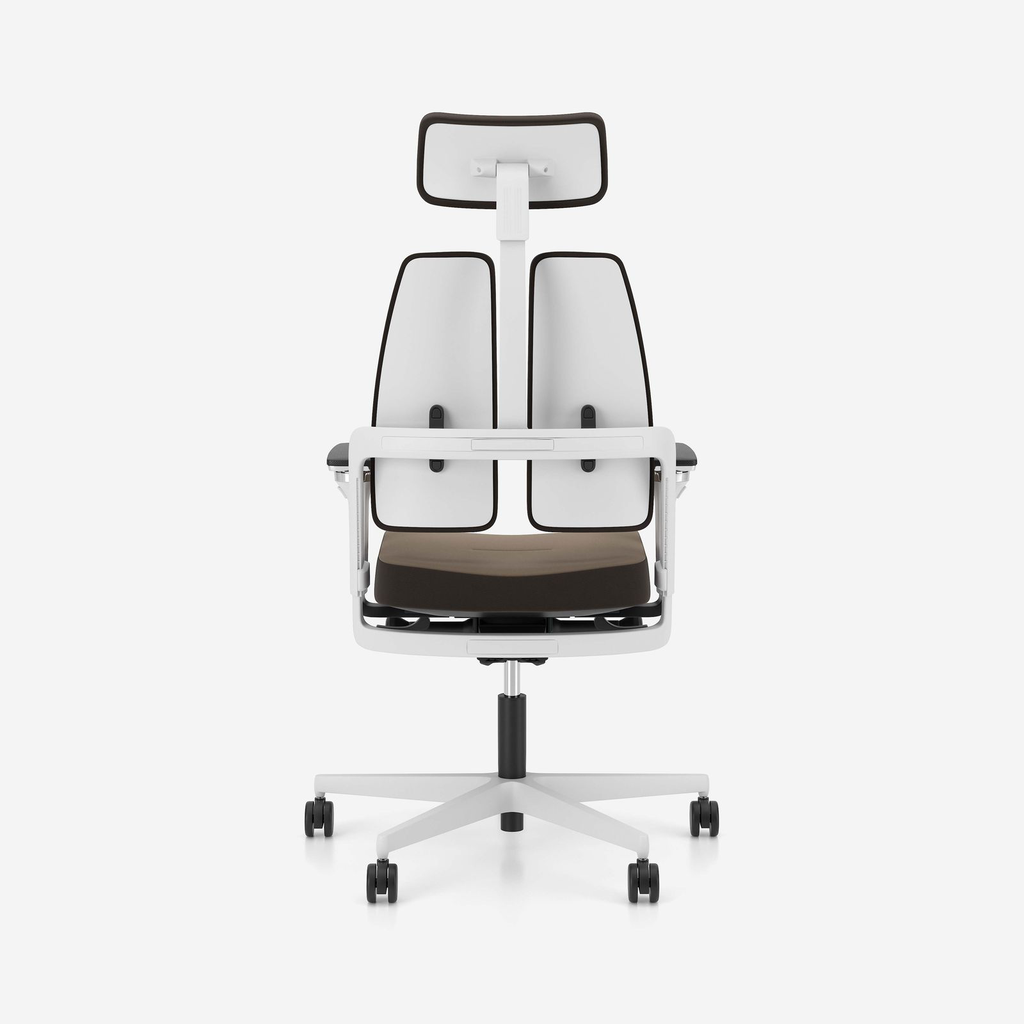 Scaun de Birou XILIUM Swivel Duo-Back UPH:P White - 2.webp