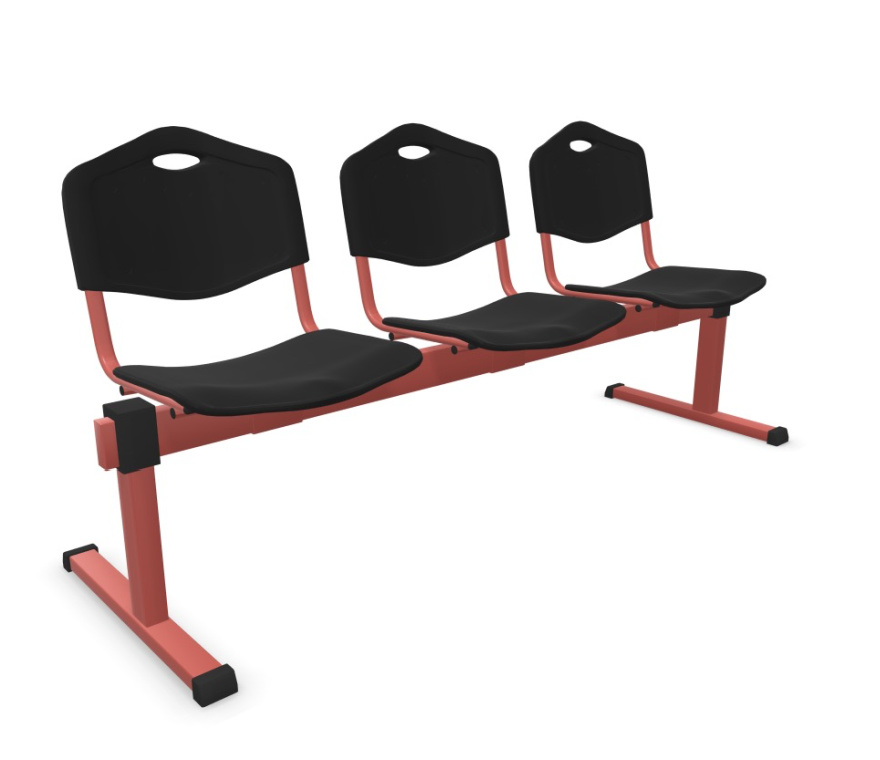 Banchetă de Așteptare Iso P 3 Locuri - 7.webp