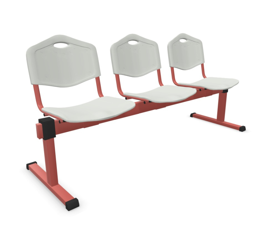 Banchetă de Așteptare Iso P 3 Locuri - 6.webp