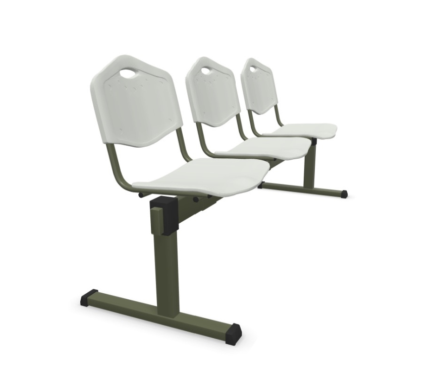 Banchetă de Așteptare Iso P 3 Locuri - 2.webp