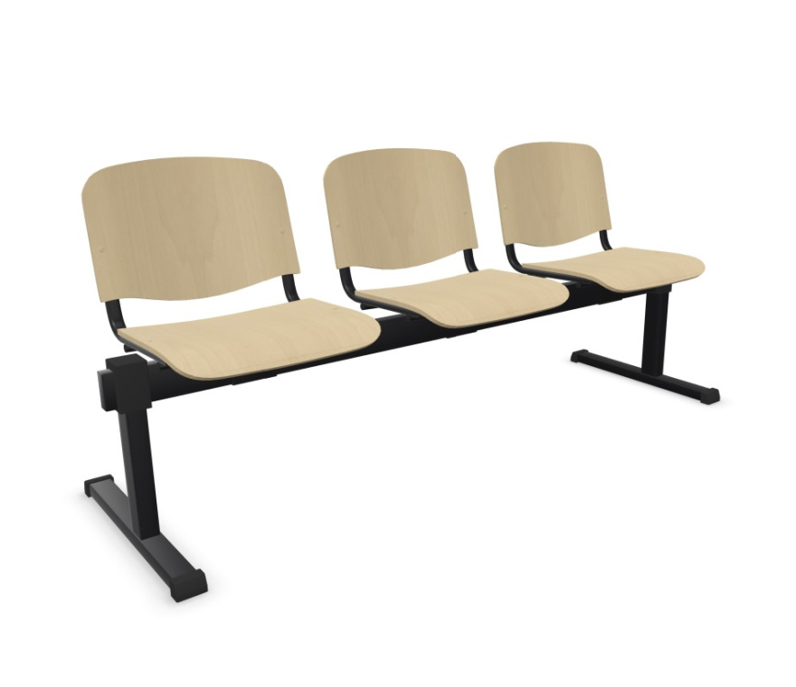 Banchetă de Așteptare Iso W 3 Locuri - 1.webp