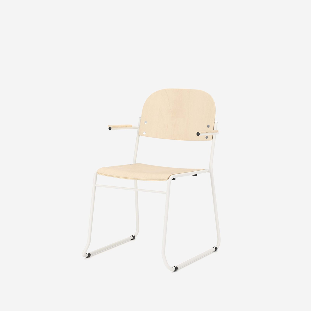 Scaun de Vizitator Vesta Wood - 5.webp