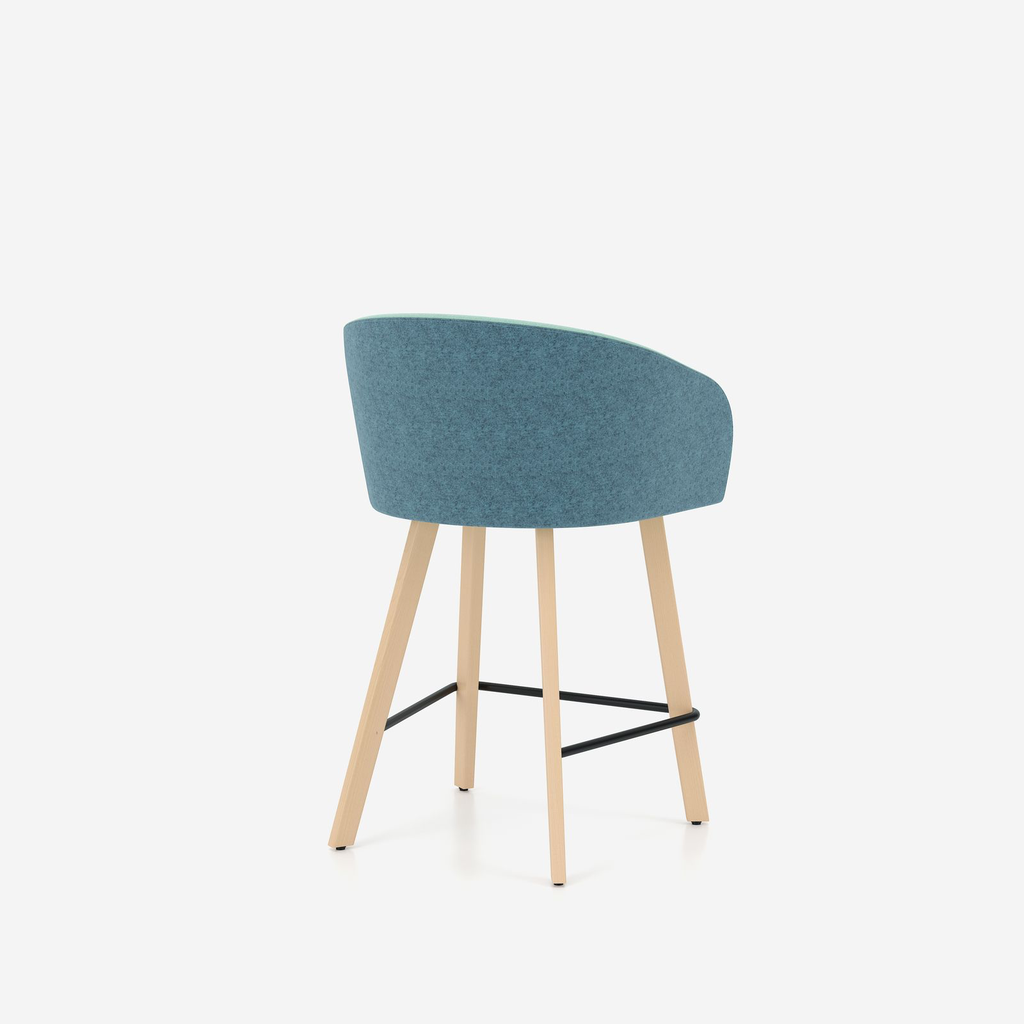 Scaun Naudu Low Wood Wavy - 8.webp