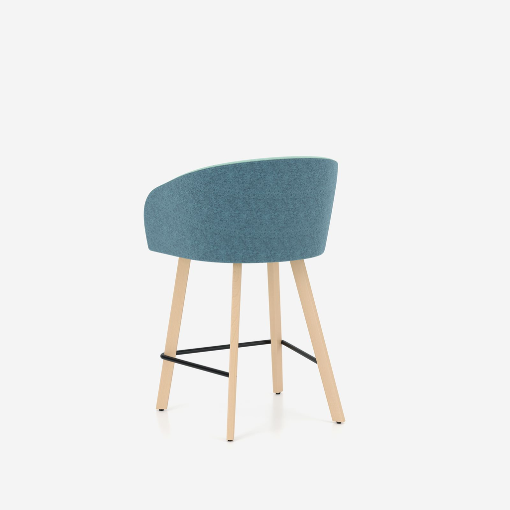 Scaun Naudu Low Wood Wavy - 3.webp