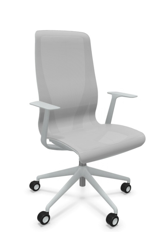 Scaun de Birou D-Chair Grey - 6.webp