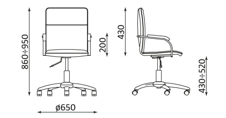 Scaun de birou Samba II GTP - 3.jpeg