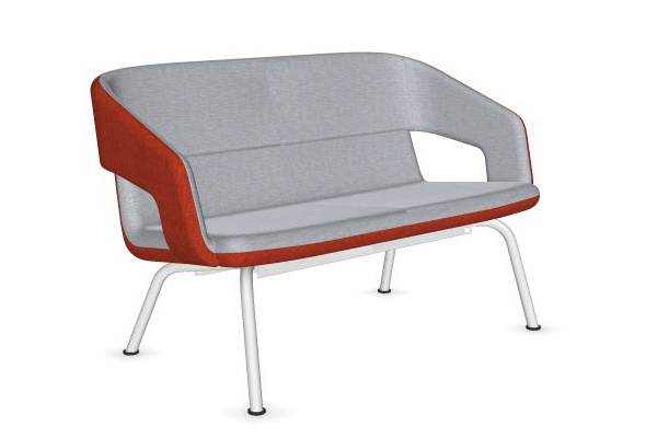 Canapea 2 Locuri Twist&Sit Low Metal - 1-2.jpg