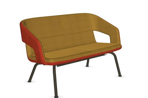 Canapea 2 Locuri Twist&Sit Low Metal - 6-2.jpg