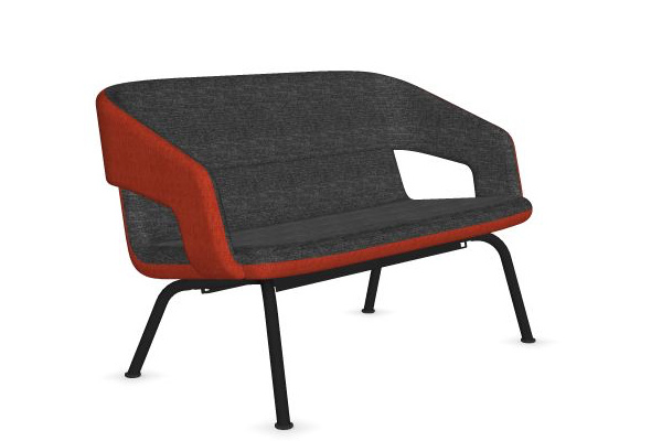 Canapea 2 Locuri Twist&Sit Low Metal - 2-2.jpg