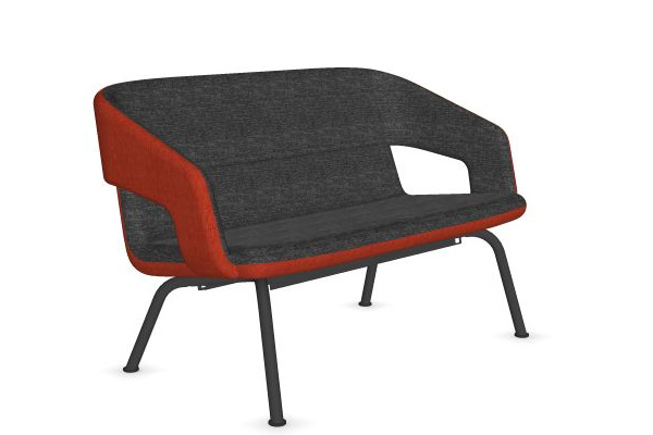 Canapea 2 Locuri Twist&Sit Low Metal - 4-2.jpg