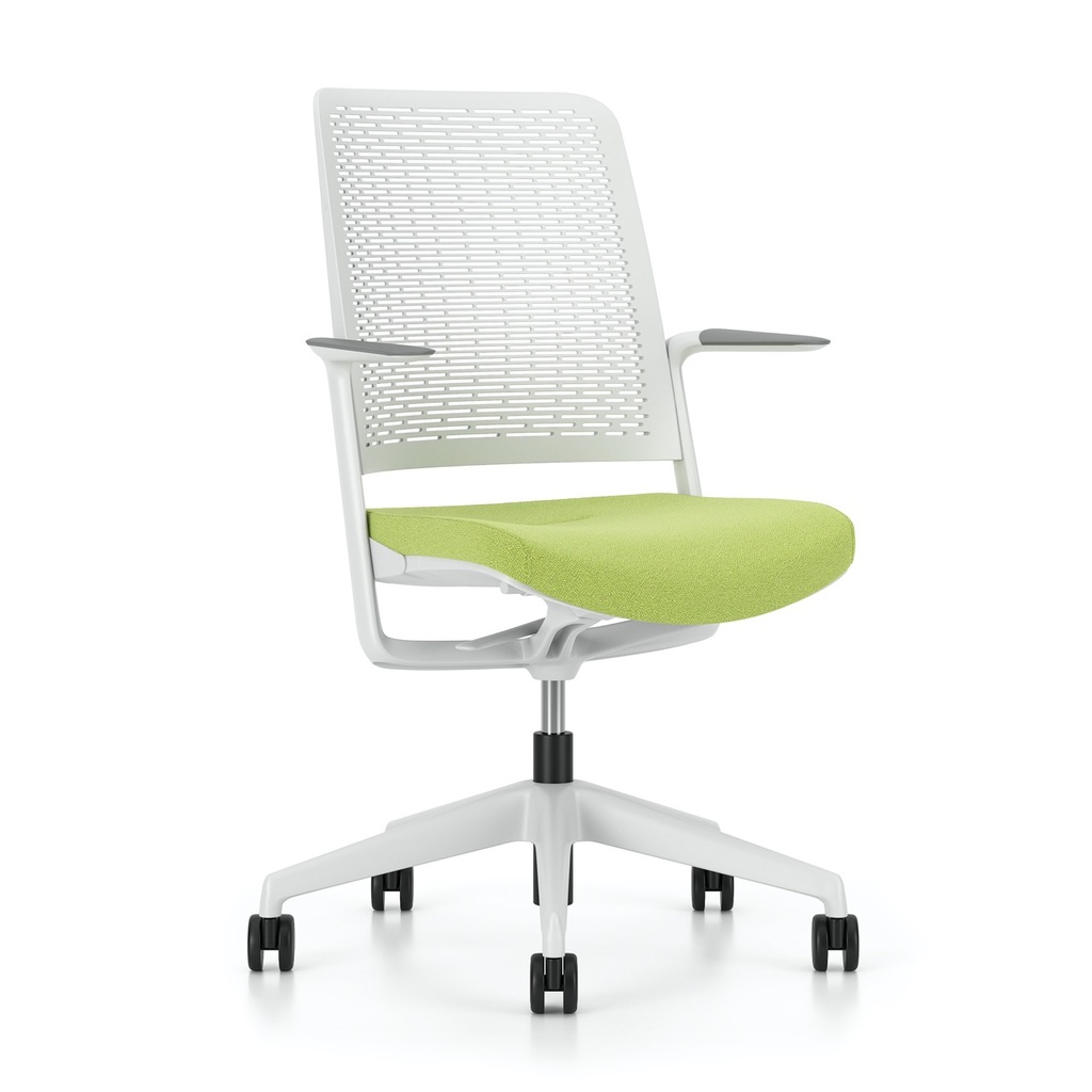 Scaun de Birou With Me White Seat Upholtered - 11.jpeg