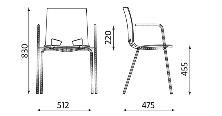 Scaun de bucatarie Fondo Arm - 3.jpeg