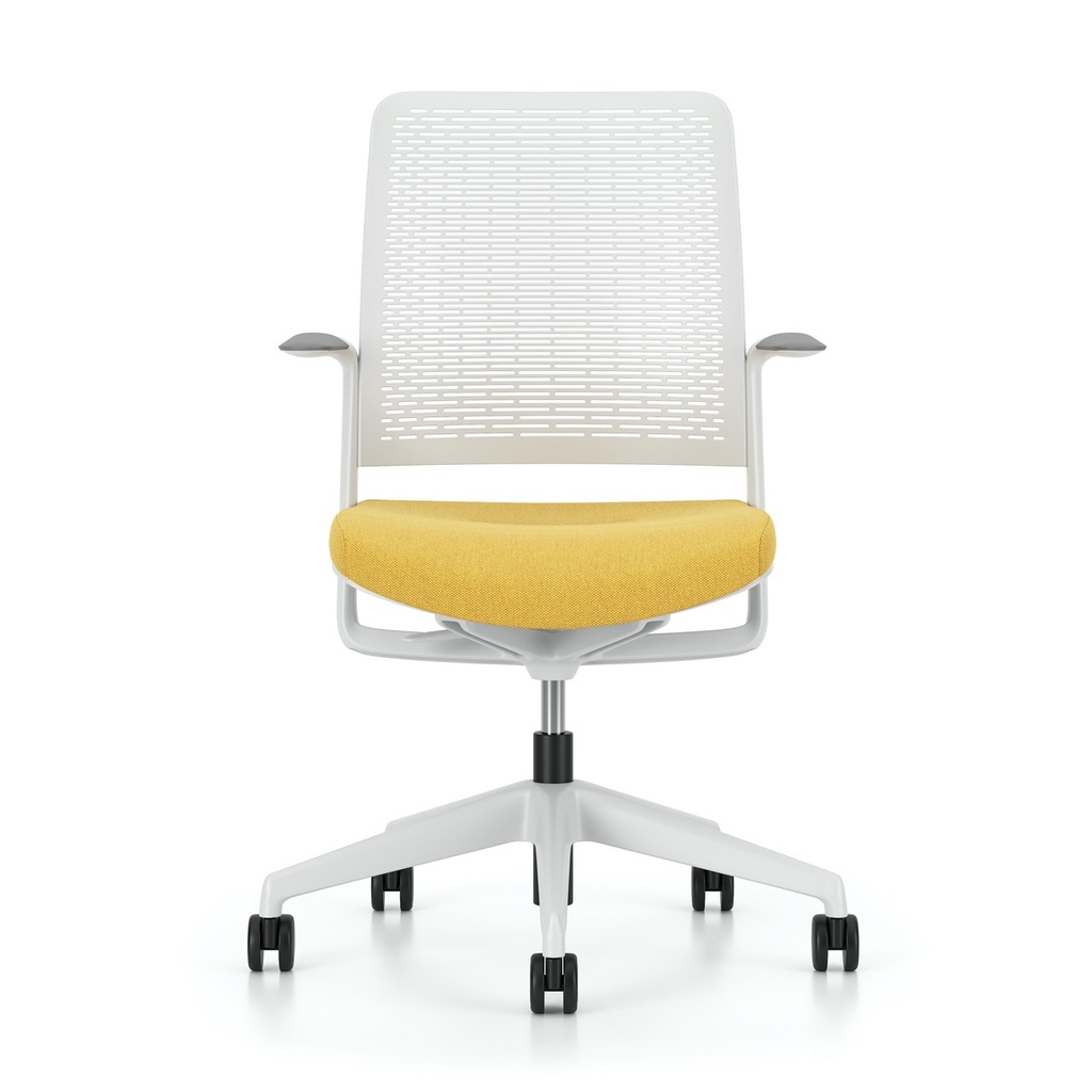 Scaun de Birou With Me White Seat Upholtered - 2.jpeg