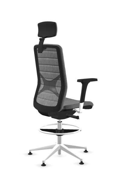 Scaun de Birou Wind T High Black - 1.jpg