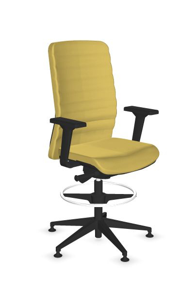 Scaun de Birou Wind T High Black - 5.jpg