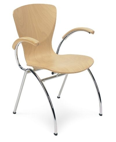 Scaun de Conferință Bingo Wood Arm