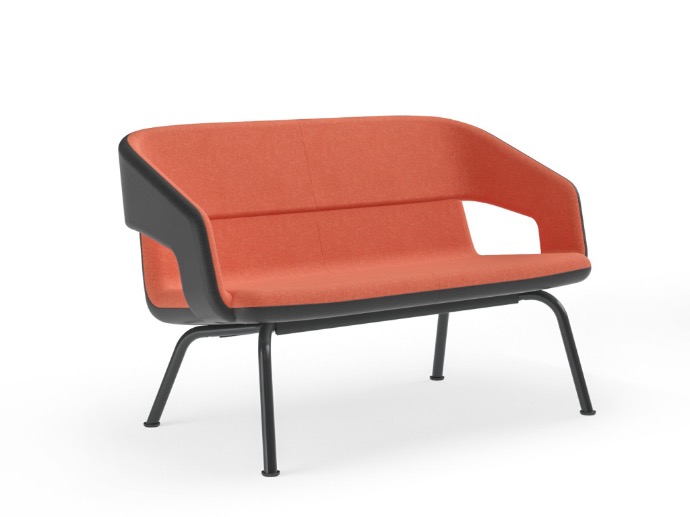 Canapea 2 Locuri Twist&Sit Low Metal