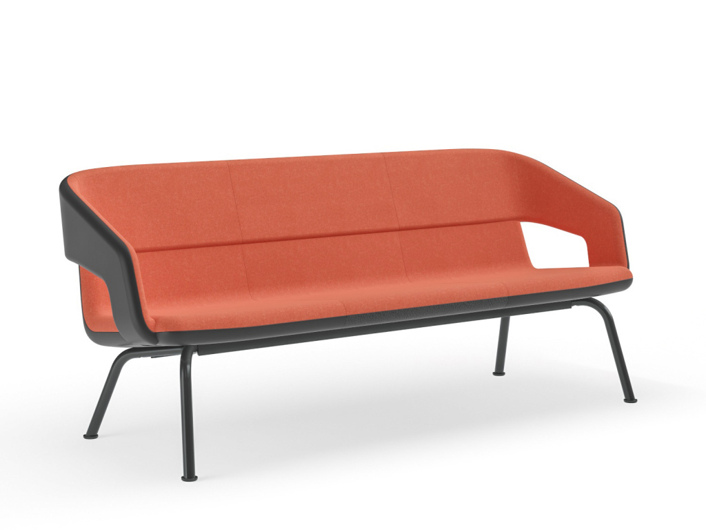 Canapea 3 Locuri Twist&Sit Low Metal