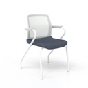 Scaun de Conferinta Wind Mesh White