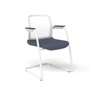 Scaun de Conferinta Wind White Cantilever