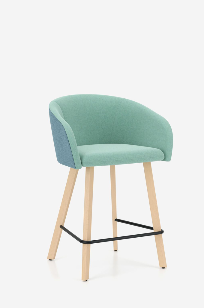 Scaun Naudu Low Wood Wavy