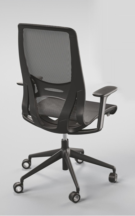 Scaun de Birou D-Chair Black